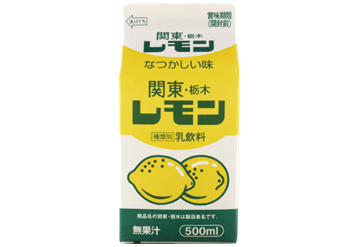 関東・栃木レモン(レモン牛乳)500ml×6個