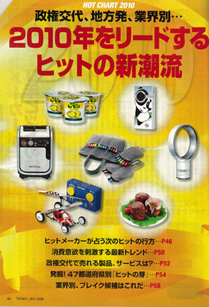 雑誌「日経トレンディ」でレモン牛乳が紹介されました