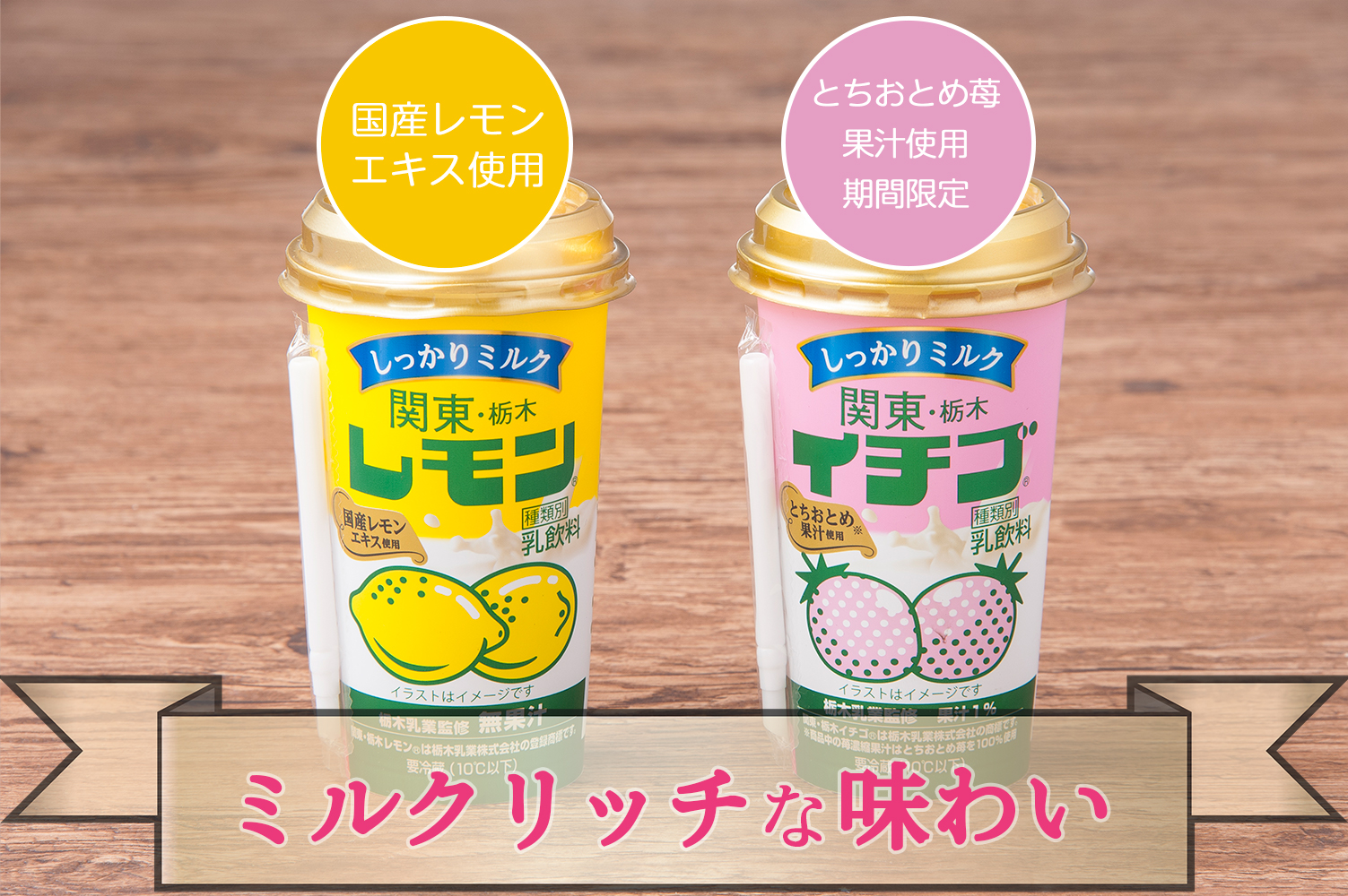 21年11月2日 関東 栃木イチゴ0g しっかりミルク 期間限定発売 栃木乳業株式会社